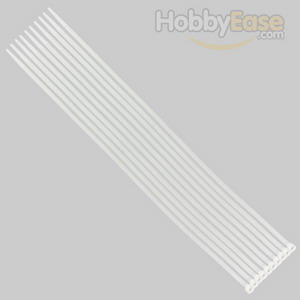 White Nylon Cable Ties (50pcs) - 4*300mm