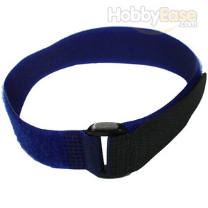 Navy Blue Hook and Loop Velcro Tie - 300mm