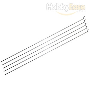 Ø1.5*300mm Stainless Steel Servo Linkage*5pcs