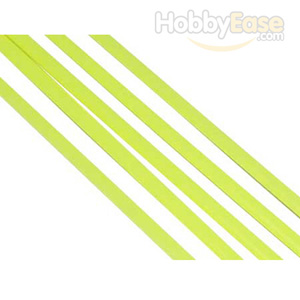 Fluorescent Yellow Tie Rod Sleeves(5PCS)-Ø3.8*Ø2.3*1000mm