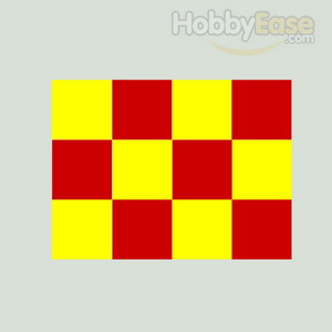 30*30mm Red-yellow Squares Covering Film -638*1000mm