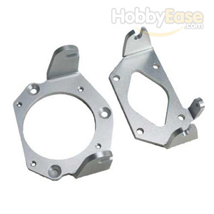 Silver Aluminum Engine Mount Set for Zenoah Engine