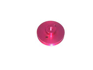 Red Aluminum Gas Engine Start Flywheel