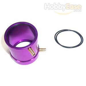 Purple Aluminum Cooling Barrel for 540 Motor