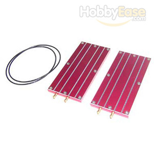 Red Aluminum Battery Cooling Board(2pcs)