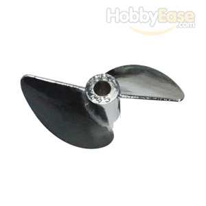 Chrome Plated Aluminum Two-blade Propeller[Ø3/16"]-445(D45*P1.4)