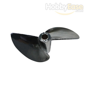 Chrome Plated Aluminum Two-blade Propeller[Ø5mm]-454(D54*P1.4)