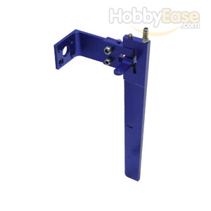 Medium Blue Aluminum Rudder