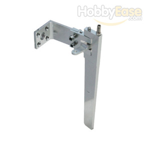 Medium Silver Aluminum Rudder