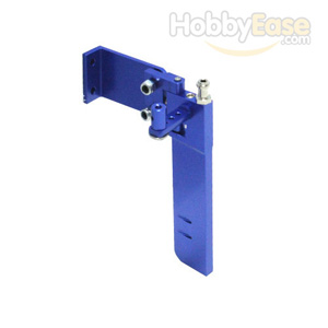 Small Blue Aluminum Rudder