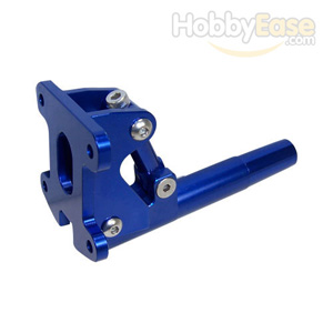 Blue Aluminum Flex Shaft Strut - h=90mm