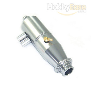 1/10 Titanium Color Aluminum Adjustable Pipe - Type B