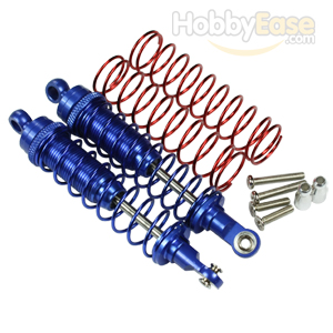 Blue Aluminum Shock Absorbers 2PCS(Full aluminum, 90mm)