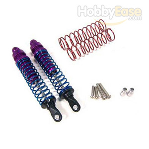 Purple Aluminum Shocks Absorbers 2PCS(95mm)