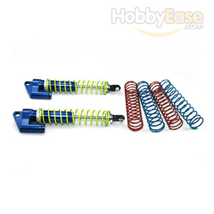 Navy Aluminum Shocks w/  Piggyback 100mm 2PCS