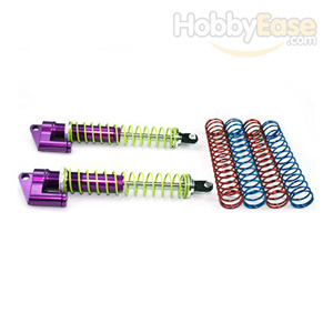 Purple Aluminum Shocks w/  Piggyback 120mm 2PCS