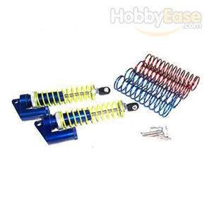 Navy Aluminum Shocks w/  Piggyback 105mm 2PCS(1/8, 105mm)