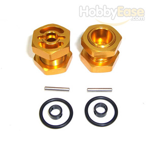 Golden Aluminum Wheel Adaptors