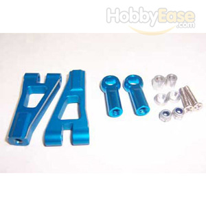 Blue Aluminum Front Upper Arms