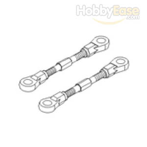 Front steering tie rod 2pcs