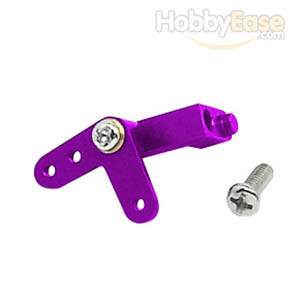 Raptor Purple Aluminum Throttle Bellcrank Linkage