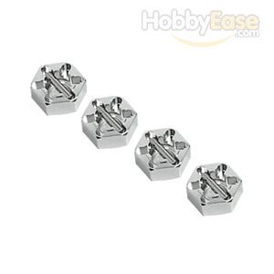 Savage Silver Aluminum 1/8 Drive Adaptors with Pins