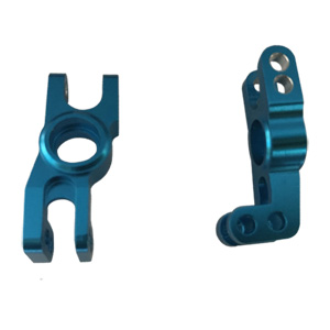 Mini Inferno Blue Aluminum Rear Knuckle