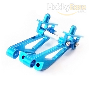 Mini Inferno Blue Aluminum Wing Mount Assembly