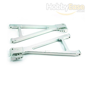 REVO Silver Aluminum Rear Lower Arms