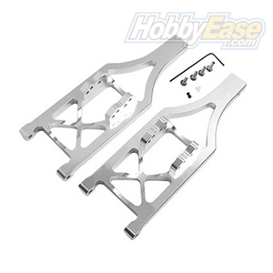 T-MAXX Silver Aluminum Front/Rear Lower Arms