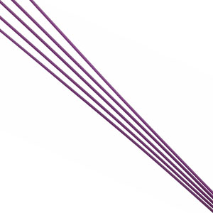 Purple Antenna Tube w/ Cap(380mm)5pcs