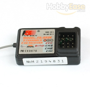 FlySky 2.4G 3 Channel Receiver