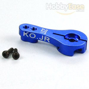 Blue Aluminum 23T Heavy Duty Servo Arm for KO & JR Servo