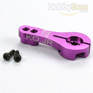 Purple Aluminum 23T Heavy Duty Servo Arm for KO & JR Servo