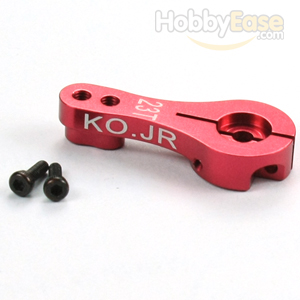 Red Aluminum 23T Heavy Duty Servo Arm for KO & JR Servo