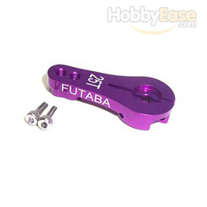 Purple Aluminum 25T Heavy Duty Servo Arm for FUTABA Servo