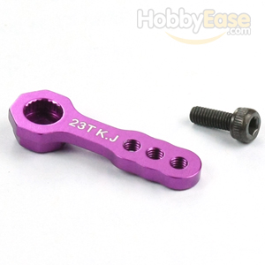 Purple Aluminum Light Weight 23T Heavy Duty Servo Arm for KO & JR Servo