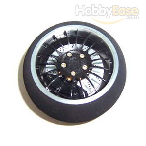 Black Aluminum Pistol Transmitter Steering Wheel[18 spoke]