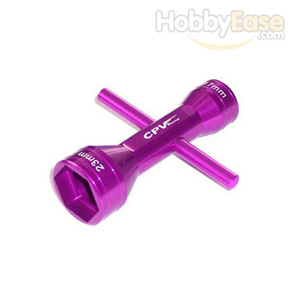 Purple Two-way Hex Wrench(17mm,23mm)