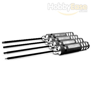 Black Knurling Hexagon Wrench Set mm(1.5mm, 2.0mm, 2.5mm, 3.0mm)