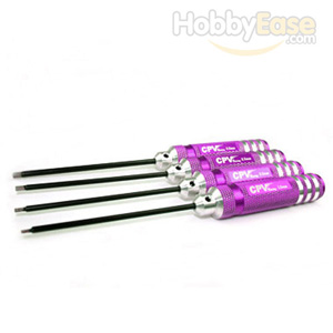 Purple Knurling Hexagon Wrench Set mm(1.5mm, 2.0mm, 2.5mm, 3.0mm)