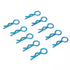 Blue Small-ring Body Clips 10PCS [59901B]