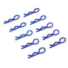 Navy-blue 20° Small-ring Boby Clips 10PCS