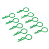 Green Medium-ring Body Clips 10PCS