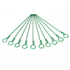 Green Medium-ring Long Body Clips 10PCS