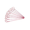 Red 45° Large-ring Long Body Clips 10PCS [59923R]