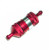 Red Aluminum 1/8 Fuel Filter [51751R]