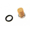 Navy Blue Aluminum 1/8,1/10 fuel filter w/ copper filter