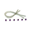 Fuel Line Guard with Purple Coupler