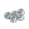 Silver Aluminum 5mm Lock Nut [57115S]